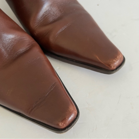 Vintage Coach Italy Alexis Ankle Boots Size 7.5B - Picture 9 of 10